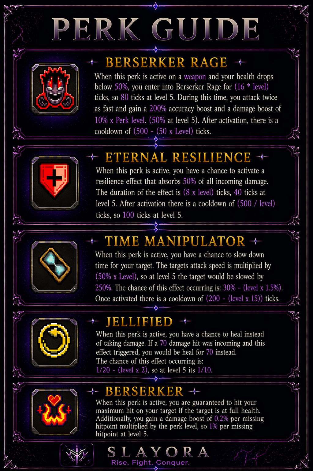 Item Workbench perk guide berserker rage