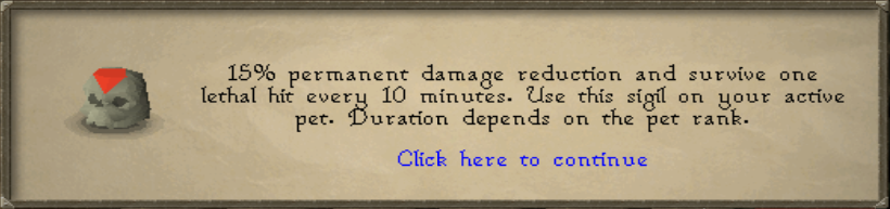 Divine Protection Sigil effect description