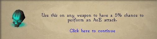 AoE Swipe Sigil