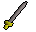 Tarnished longsword